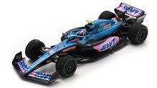 Indlæs billede til gallerivisning BWT ALPINE F1 TEAM A521 #31 ERTEBAN OCON 4th JAPANESE GP 2022 blå/lyserød/hvid 1:43