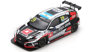 Honda CIVIC TYPE R TCR #29 NESTOR GIROLAMI WINNER RACE 1 WTCR ZOLDER 2020 hvid/sort/rød 1:43