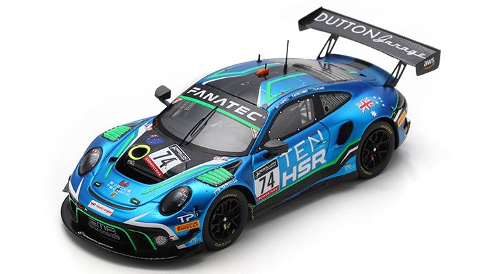 PORSCHE 911 GT3 R N.74 24 H SPA 2022 NASR-CAMPBELL-JAMINET 1:43