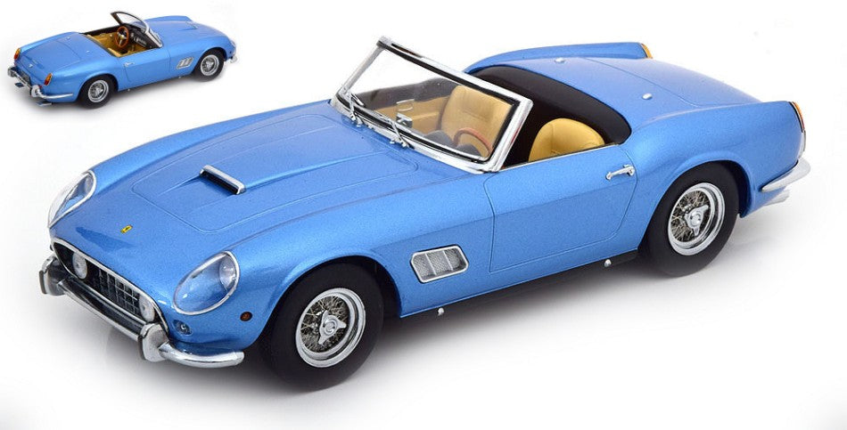 FERRARI 250 GT CALIFORNIA SPYDER 1960 LIGHTBLUE METALLIC 1:18