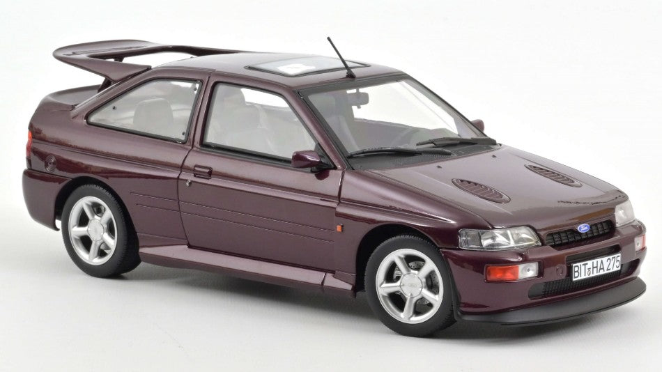 FORD ESCORT COSWORTH 1992 PURPLE METALLIC 1:18