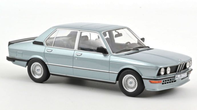 BMW M535i 1980 BLUE METALLIC 1:18