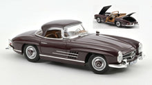 Indlæs billede til gallerivisning MERCEDES BENZ SL-CLASS 300SL ROADSTER 1957 RED 1:18