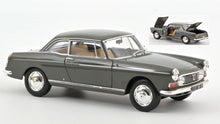 Indlæs billede til gallerivisning PEUGEOT 404 COUPE&#39; 1967 GRAPHITE GREY 1:18