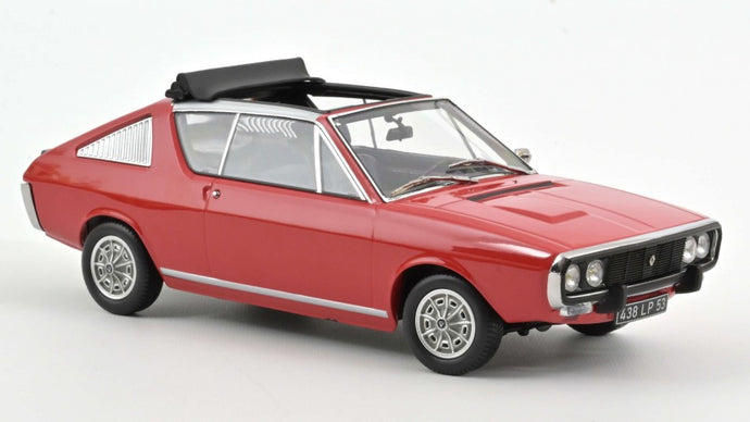 RENAULT 17 GORDINI DECOUVRABLE 1975 RED 1:18
