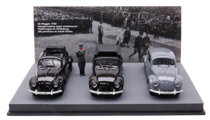 PRESENTAZIONE DEI 3 DIFFERENTI KDF-WAGENS  26 MAGGIO 1938 Pz.3 1:43