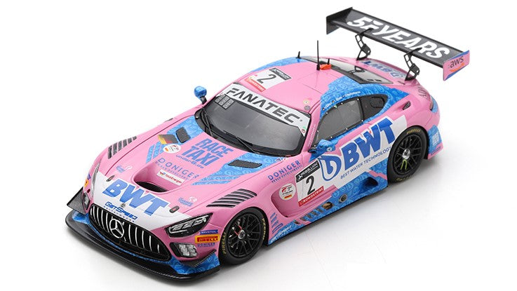 MERCEDES GT3 N.2 2nd 24 H SPA 2022 STOLZ-SCHOTHORST-GOTZ 1:43