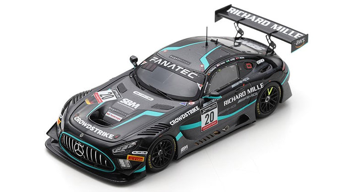 MERCEDES GT3 N.20 WINNER BRONZE CUP CLASS 24 H SPA 2022 MULLER-KURTZ-PIE