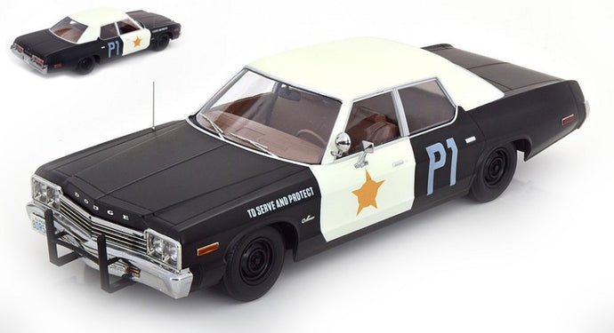 DODGE MONACO BLUESMOBILE LOOK A LIKE 1974 1:18