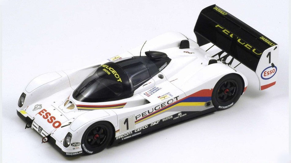 PEUGEOT 905 N.1 WINNER LE MANS 1992 WARWICK-DALMAS-BLUNDELL 1:18