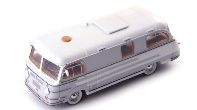 PORSCHE TEMPO MIKAFA SPORT CAMPER 1955 GREY/WHITE 1:43