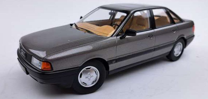 AUDI 80 B3 1989 STONE DARK GREY 1:18