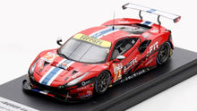 Indlæs billede til gallerivisning FERRARI 488 GTE EVO 3.9L TURBO V8 TEAM SPIRIT OF RACE N 71 24h LE MANS 2022 F.DEZOTEUX - P.RAGUES - G.AUBRY RED 1:43