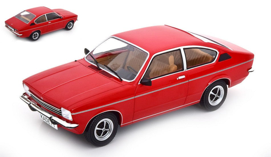 OPEL KADETT C COUPE GT/E 1975 DARK RED 1:18