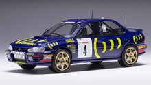 Indlæs billede til gallerivisning Subaru IMPREZA 555 #4 McRAE/RINGER WRC RALLYE TOUR DE CORSE 1995 blå/gul 1:24