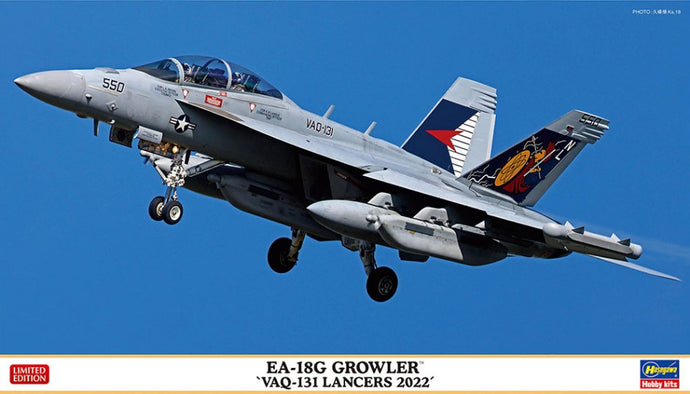 EA-18G GROWLER VAQ-131 LANCERS 2022 KIT 1:72
