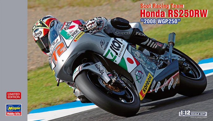 HONDA RS250RW TEAM SCOT RACING N 72 WGP 250 2008 / 1:12