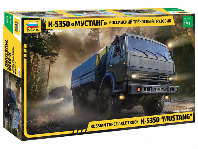 KAMAZ TRUCK 3-AXLE KIT 1:35