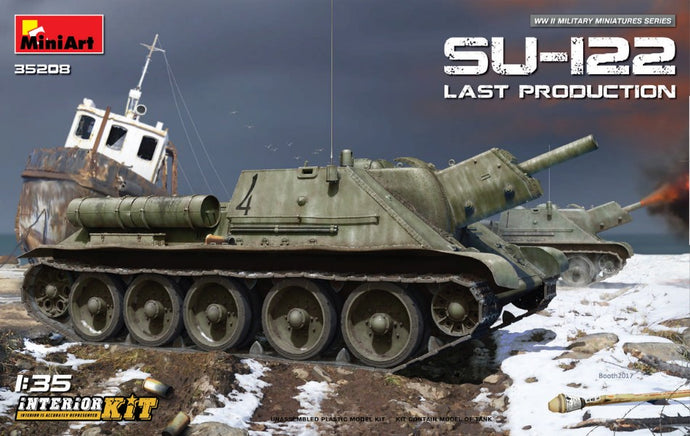 SU-122 (LAST PRODUCTION) INTERIOR KIT 1:35