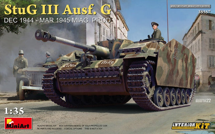 STUG III AUSF.G DEC.1944-MAR.1945 INTERIOR KIT 1:35