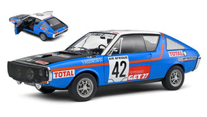 RENAULT R17 MK1 N.42 RALLY ABIDJAN NICE 1976 POUCHELON/DORANGEON 1:18