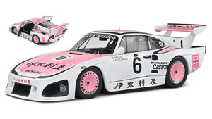 PORSCHE 935K3 TEAM PORSCHE KREMER RACING N 6 WINNER 1000km SUZUKA 1981 B.WOLLEK - H.PESCAROLO WHITE PINK 1:18