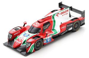 ORECA 07 GIBSON N.9 2nd LMP2 LM 2022 KUBICA-DELETRAZ-COLOMBO 1:18