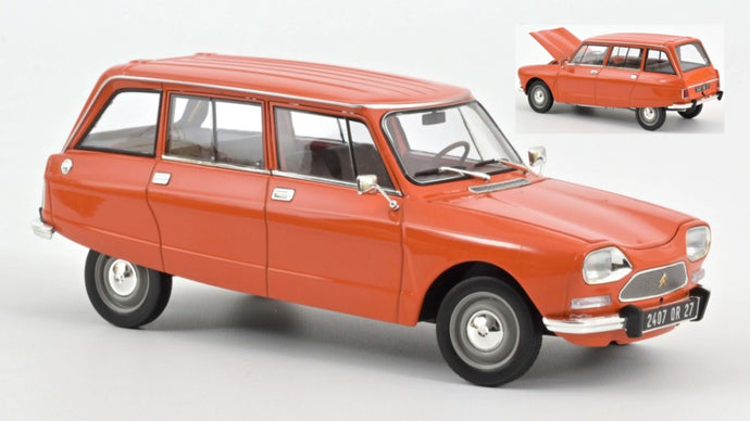 CITROEN AMI 8 1975 ORANGE 1:18