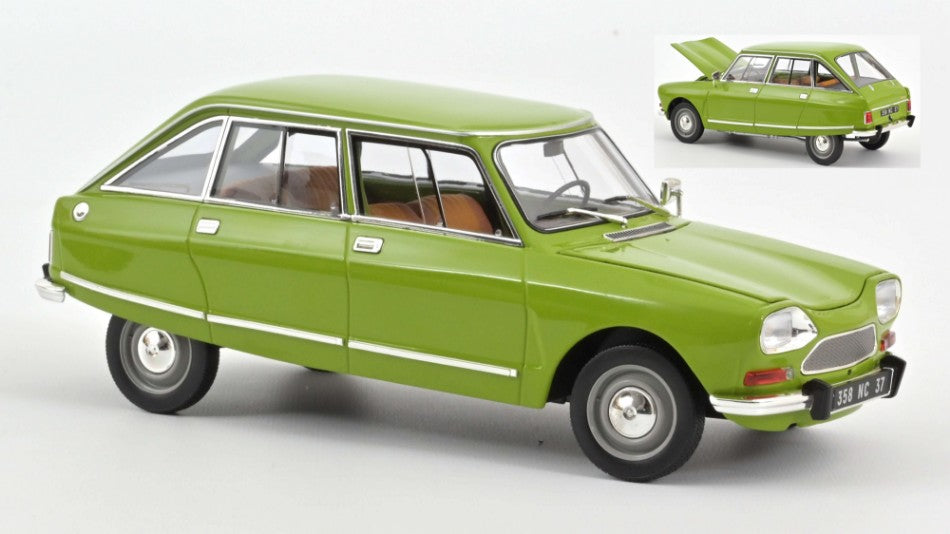 CITROEN AMI 8 CLUB 1969 IRIS GREEN 1:18