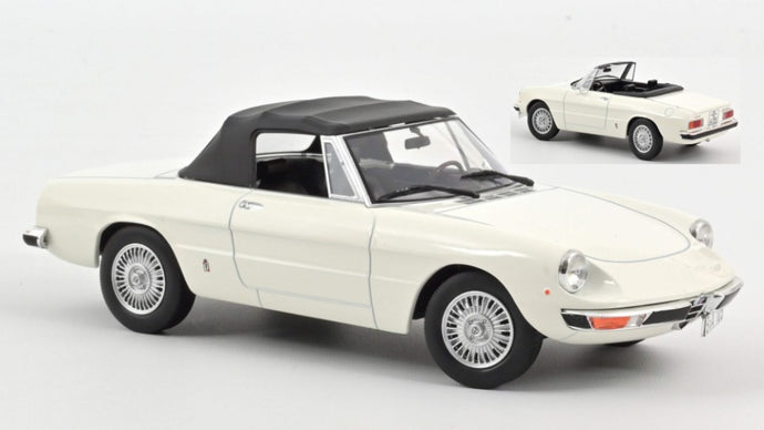 ALFA ROMEO 2000 SPIDER 1978 WHITE 1:18