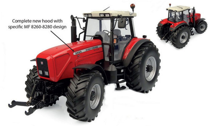MASSEY FERGUSON MF8260 TRACTOR 2012 RED 1:32
