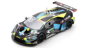 Lamborghini HURACAN GT3 EVO #10 ESTEBAN MUTH DTM 2021 sort/blå/gul 1:43