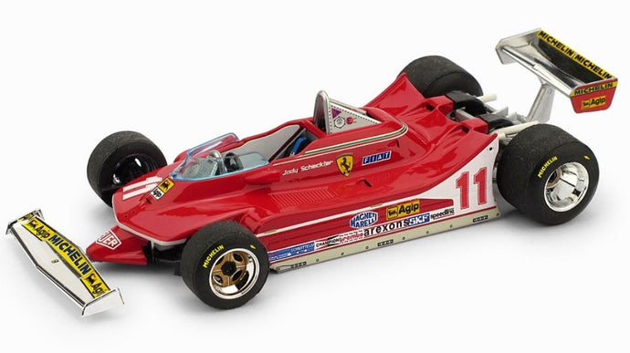 FERRARI F1 312T4 N 11 WORLD CHAMPION WINNER MONZA ITALY GP 1979 JODY SCHECKTER RED 1:43