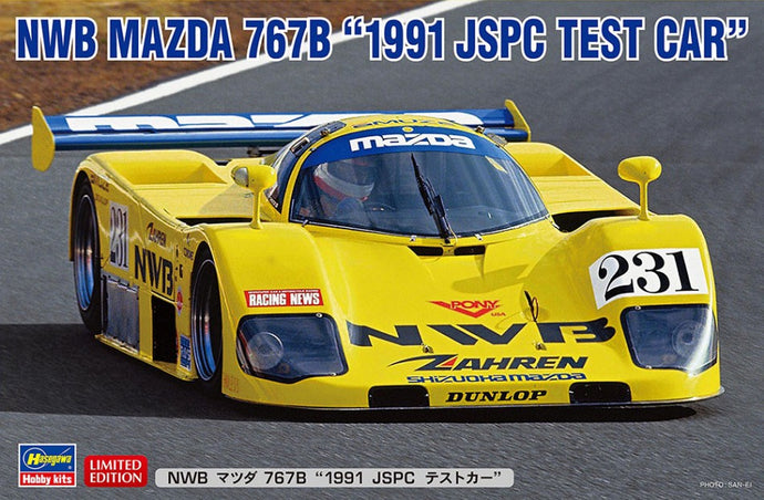 NWB MAZDA 767B 1991 JSPC TEST CAR KIT 1:24