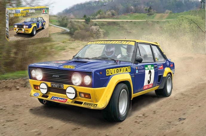 FIAT 131 ABARTH OLIO FIAT N 3 1976 M.ALEN - I.KIVIMAKI / 1:24