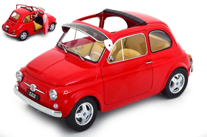 FIAT 500 F CUSTOM 1968 RED 1:12