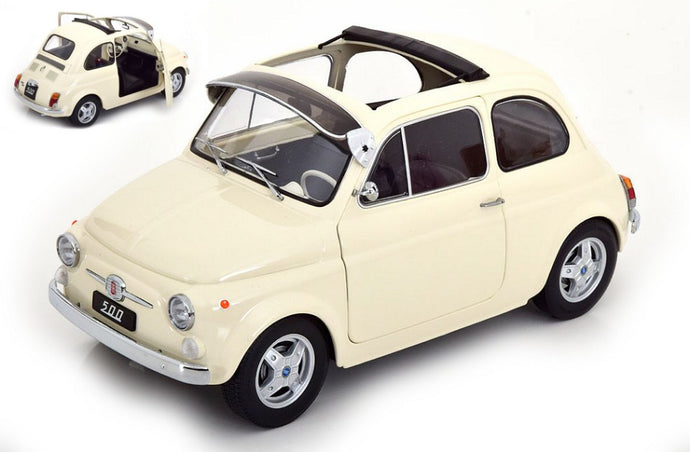FIAT 500 F CUSTOM 1968 CREAM 1:12