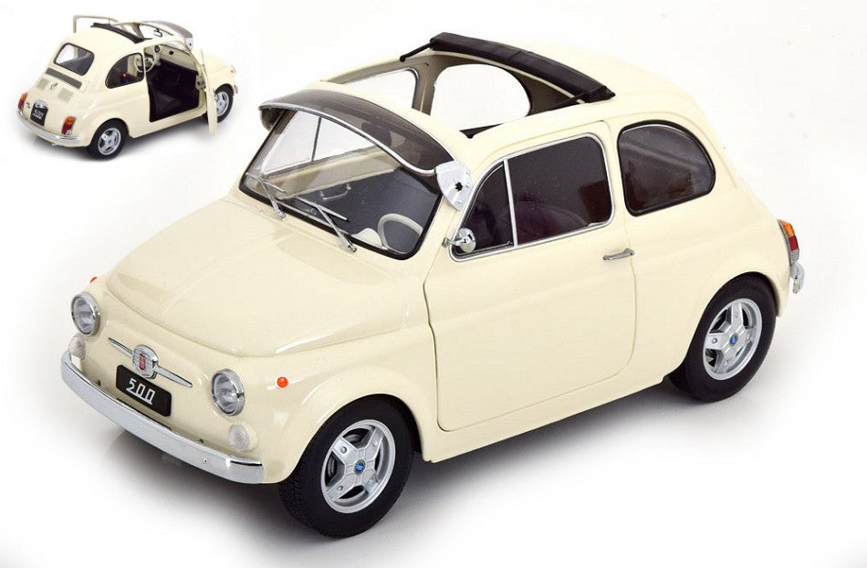 FIAT 500 F CUSTOM 1968 CREAM 1:12