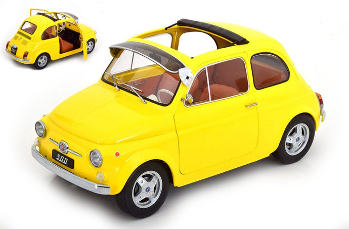 FIAT 500 F CUSTOM 1968 YELLOW 1:12