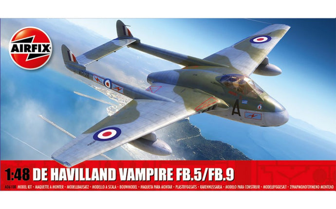 DE HAVILLAND VAMPIRE FB.5/FB.9 KIT 1:48