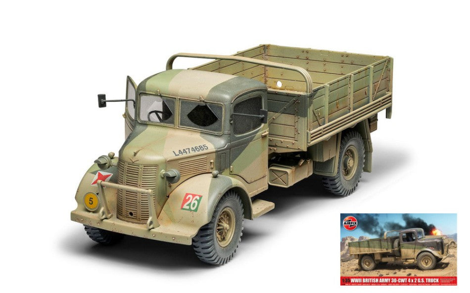 WWII BRITISH ARMY 30-CWT 4x2 GS TRUCK KIT 1:35