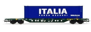 FS CEMAT CONTAINER WAGON "ITALIA" EP.V-VI 1:87