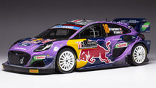 Indlæs billede til gallerivisning FORD ENGLAND PUMA RALLY1 TEAM FORD WORLD RALLY M-SPORT N 16 RALLY MONTECARLO 2022 A.FOURMAUX - A.CORIA PURPLE YELLOW BLACK 1:18