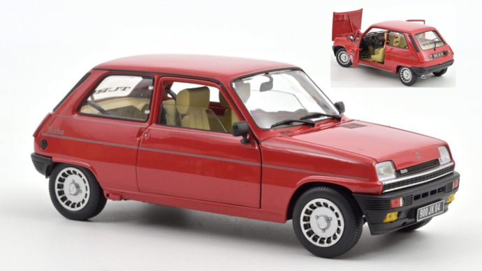 RENAULT 5 ALPINE TURBO 1982 RED 1:18