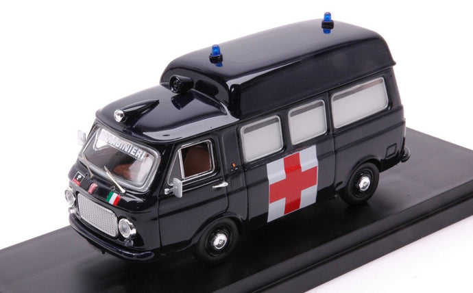 FIAT 238 AMBULANZA CARABINIERI 1970 DARK BLUE 1:43