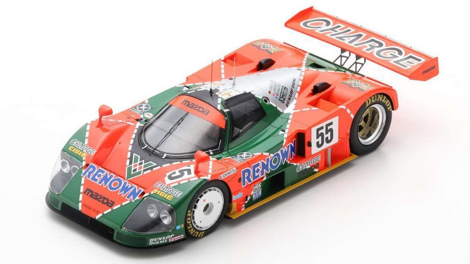 MAZDA 787 B N.55 WINNER LM 1991 V.WEIDLER-J.HERBERT-B.GACHOT 1:18