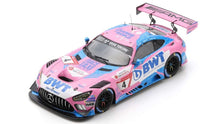 Indlæs billede til gallerivisning MERCEDES-AMG GT3 #4 ENGEL/GOUNON/JUNCADELLA 3rd 24H NURBURGRING 2022 lyserød/hvid/blå 1:18