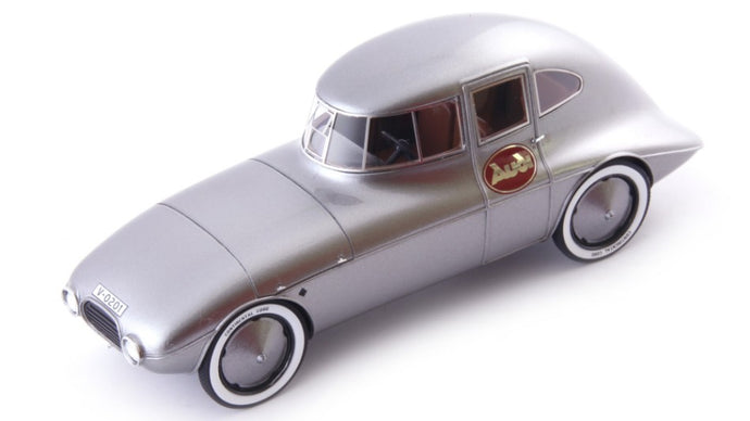AUDI TYP K STROMLINIE JARAY GERMANY 1923 SILVER MET 1:43