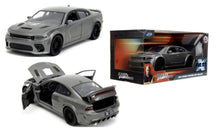 Indlæs billede til gallerivisning Dodge CHARGER SRT HELLCAT 2021 - FAST &amp; FURIOUS 10 - FAST X grå 1:24
