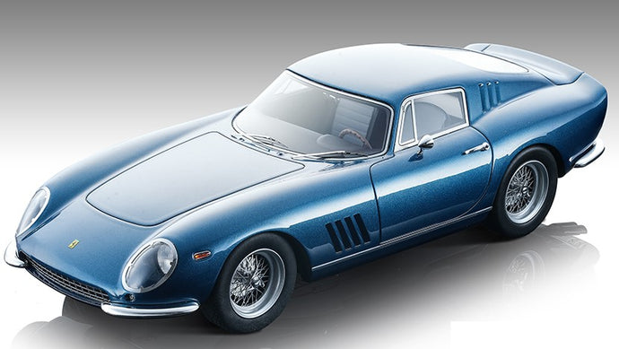 FERRARI 275 GTB 1965 BLUE ABU DHABI 1:18